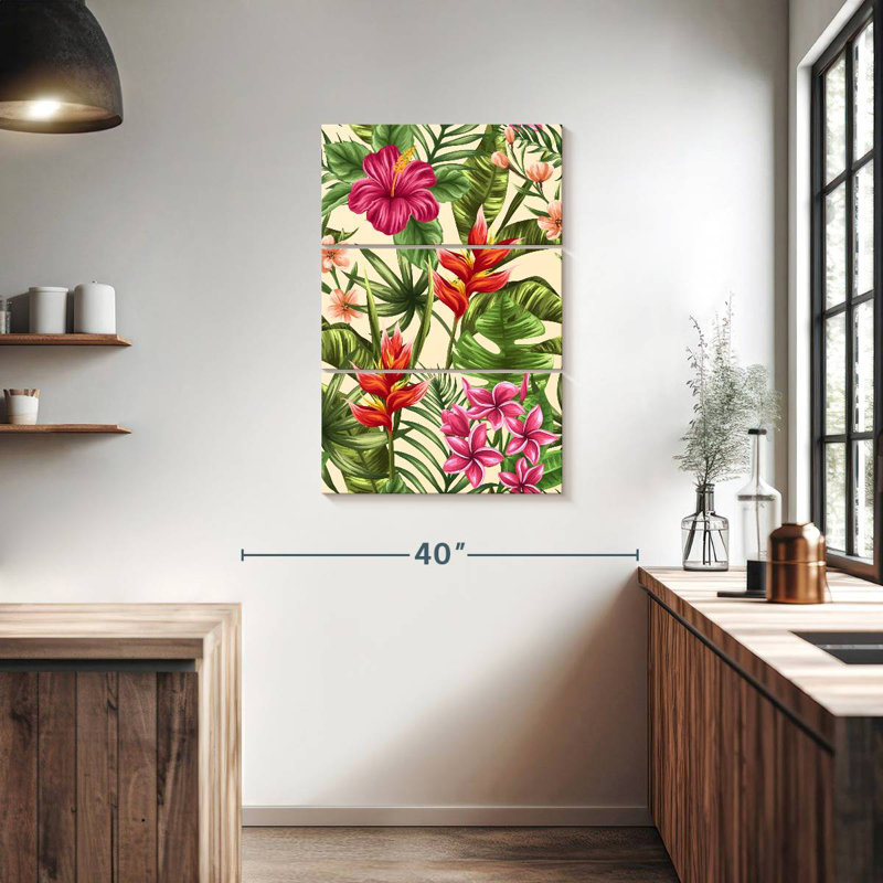 Plantes à fleurs tropicales Kerner, H 38 po x l 24 po