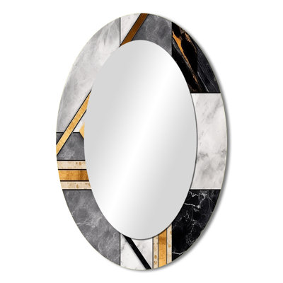 Lando - Abstract Metal Mirror