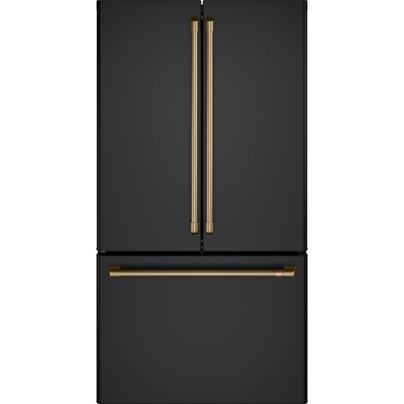 Refrigerator Handle Kit, Brushed Brass