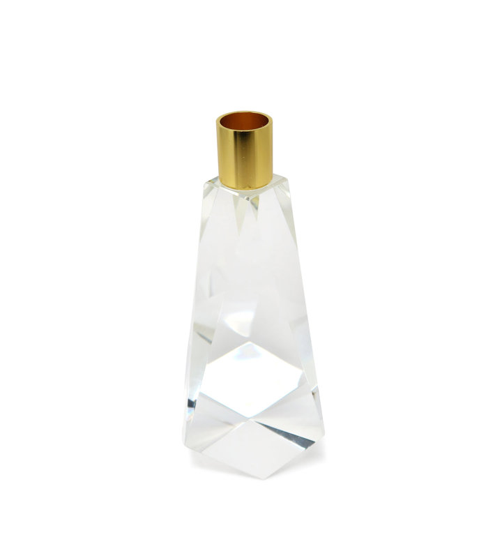7.5'' H Crystal Tabletop Candlestick