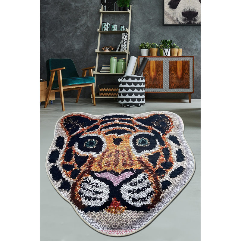 Tapis de bain antibactérien, 39,4 pouces de diamètre, 100% polyester, hauteur des poils de 10 mm | Dessous antidérapant, lavable à la machine, 700 g / m² | Doux, durable et facile à nettoyer - idéal pour la sécurité et le confort de la salle de bain