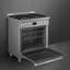 SMEG Cuisinière à gaz professionnelle 30 po