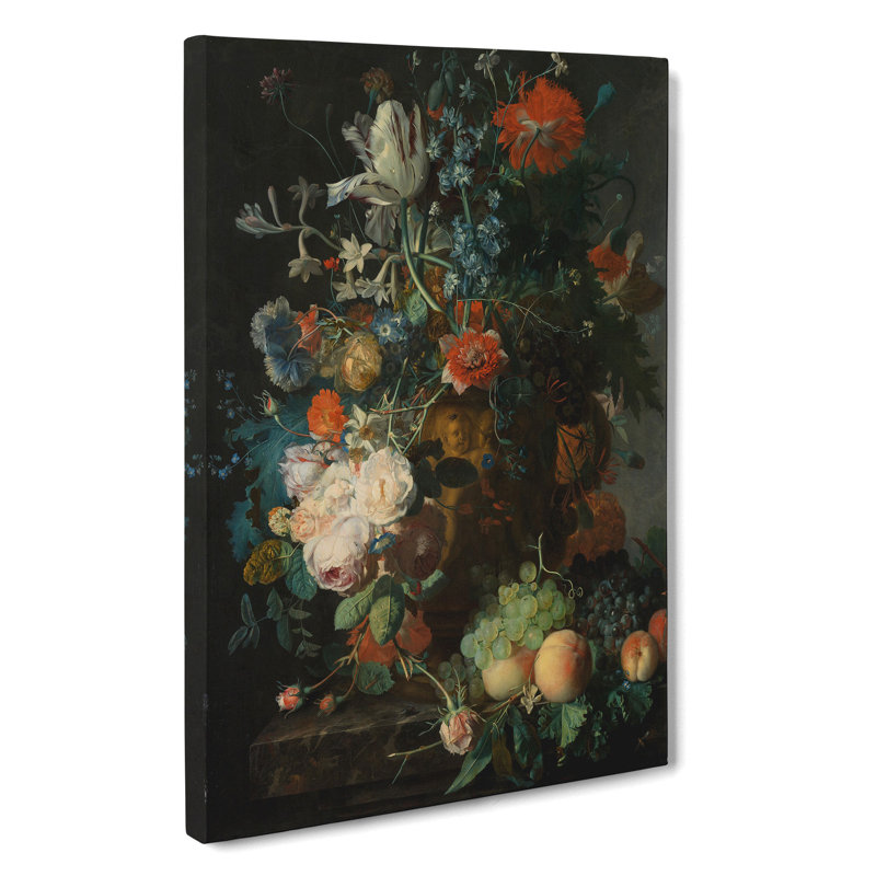 Still Life with Flowers and Fruit Vol.7 by Jan Van Huysum - Wrapped Canvas, 76cm H x 50cm W x 3cm D