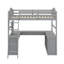 Lit mezzanine double en bois avec bureau-1262414555