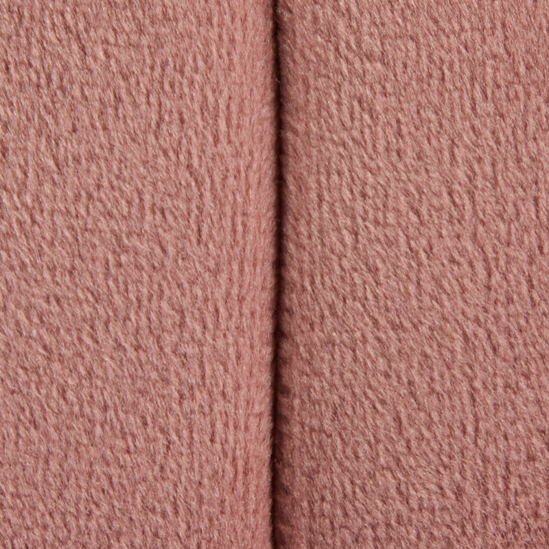Braided Round 16" Ottoman In Velvet By, Pink