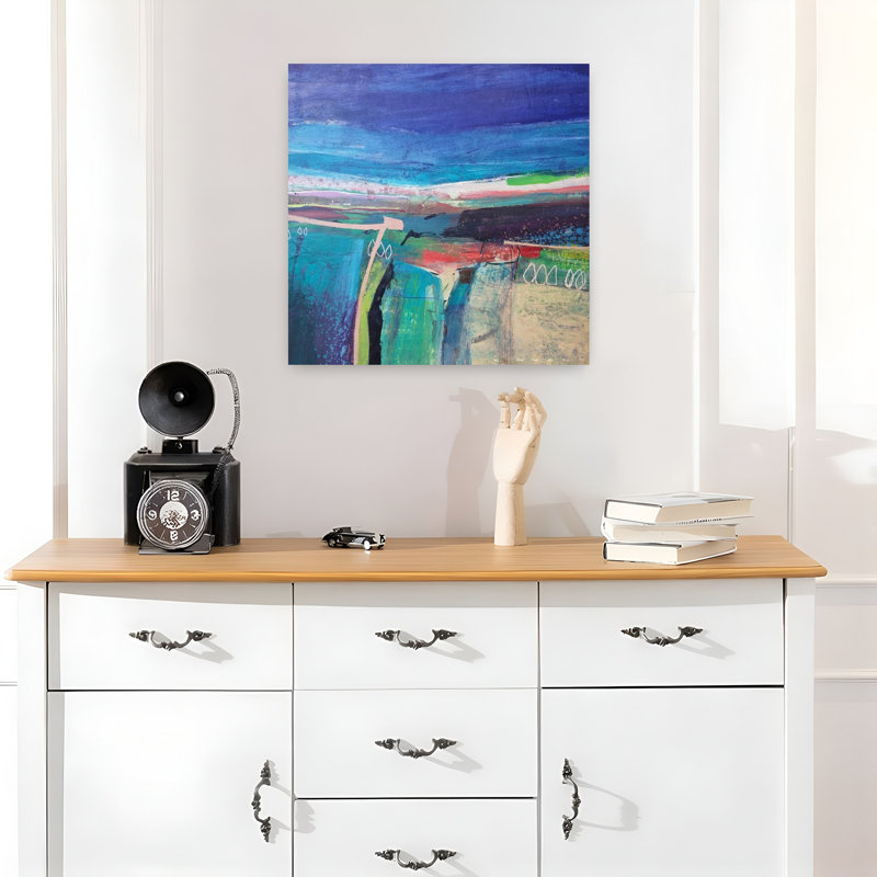 «Flying Low», art contemporain contemporain, H 18 po x l 18 po