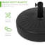 Base de parasol autoportante en plastique