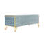 Vector 82' Velvet Upholstered Tuxedo Arm Sofa-28848101