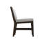 Chaise rembourrée foncé Mezquite