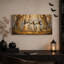 «Three Ghost Witches in Misty Forest», art mural sur toile d'Halloween-870617632