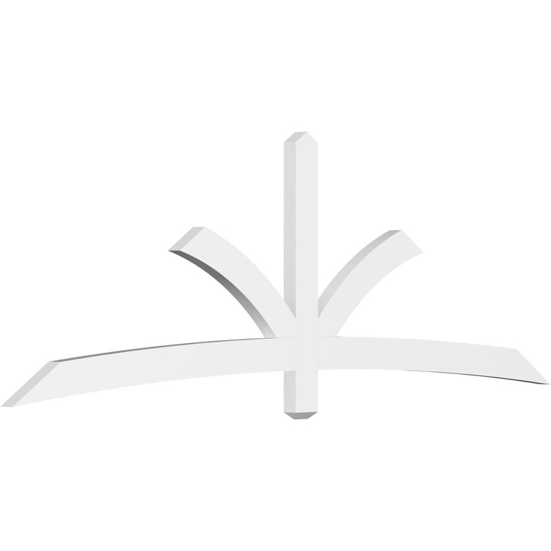 Support pour pignon Davenport, H 32 po x l 96 po (pas: 8/12), P 2 po x F 4 po, PVC