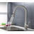 Single Handle Pull Down Sprayer Kitchen Faucet in Chrome-37060928