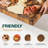 Versatile End Grain Acacia Cutting Board-93547649