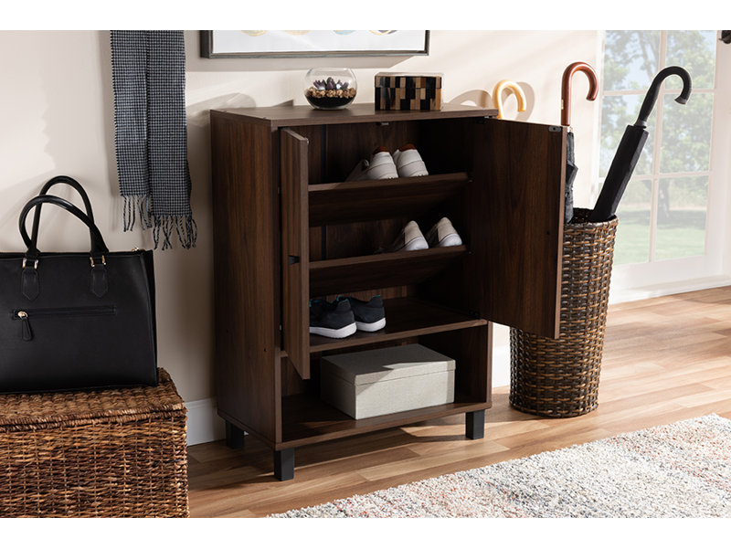 Armoire à chaussures Baxton Studio