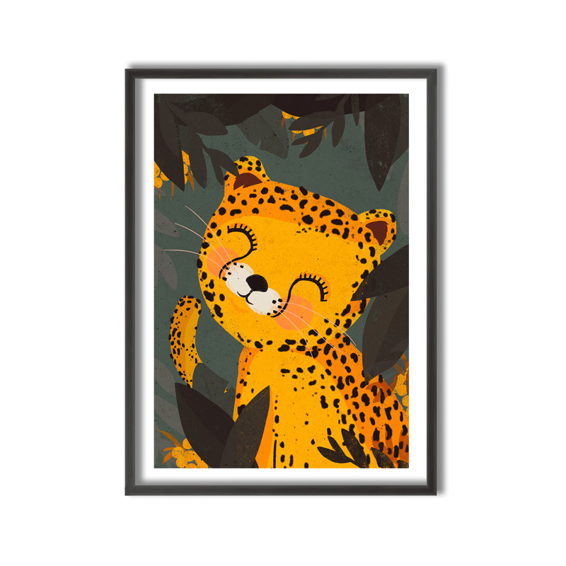 Pop Art & Retro Little Leo Framed Art, 16" H x 24" W x 1" D
