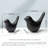 Small Birds Statues Home Decor Modern Style Decorative Ornaments for Living Room Decor, Bedroom, Office Desktop, Cabinets (Black 2Pcs Birds)-830947708