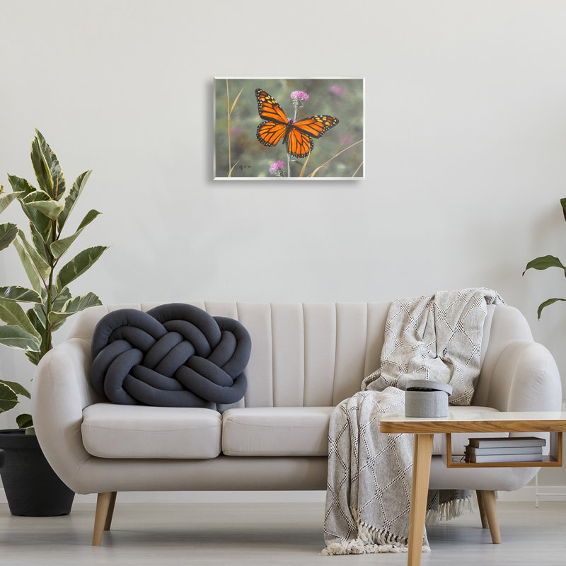 "Summer Summer Butterfly", art mural par Mark Kelso, H 13 po x l 19 po