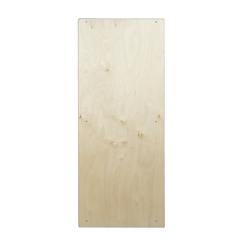 Natural Wood 48" Tall Puzzle and Paper Storage Center
