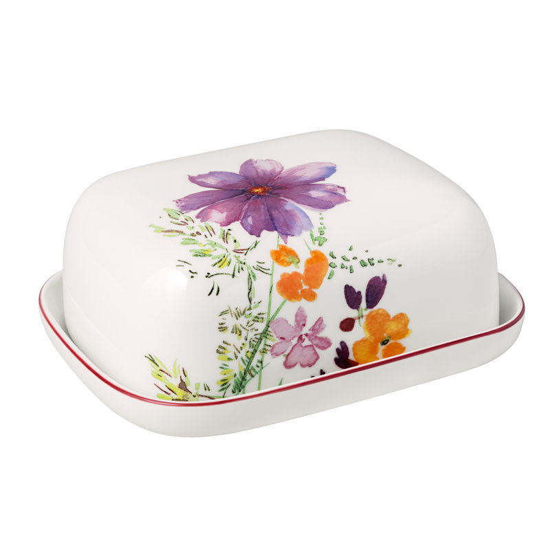 Villeroy & Boch - Beurrier avec couvercle Mariefleur