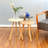 Set Of 3 Round Pastel Colour Nesting Tables
