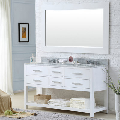 Cronin Pine Double Bathroom Vanity