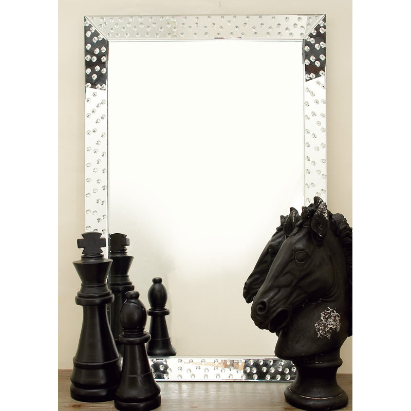 Wickham Solid Wood Rectangle Wall Mirror