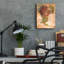  «Grape Harvest II No Label» par Carol Rowan, art mural en verre acrylique, 12 po x 16 po