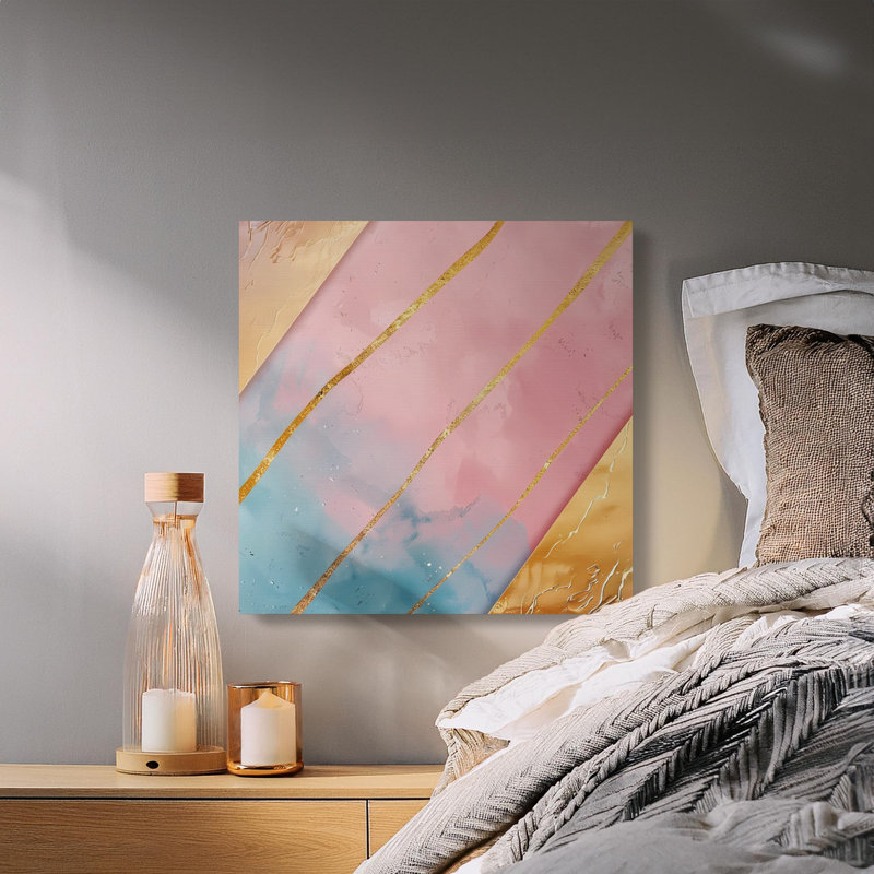 Akur No Frame Print on Canvas, 25.4 cm H  x 25.4 cm W