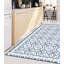 Elsien Vinyl Machine Printed Area Rug-1884856813