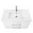 Wall-Mounted Bathroom Vanity with Drawer-683982759