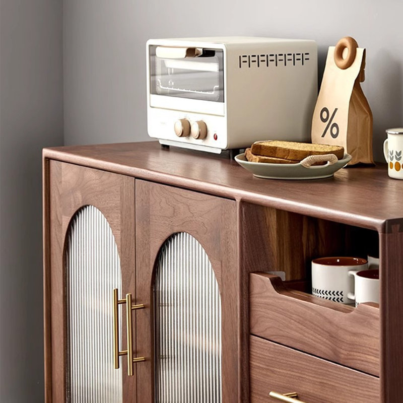 Japanese-Style Multi-Functional Accent Cabinet, 35.43" H x 55.12" W x 15.75" D