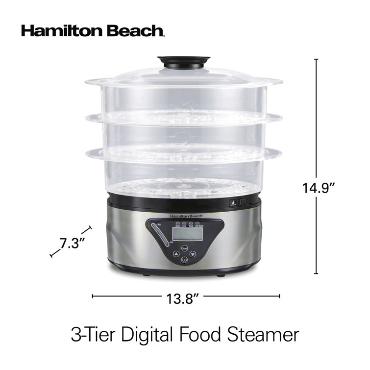 Hamilton Beach® 3-tier Digital Food Steamer