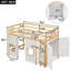 Lit mezzanine avec rangement intégré 58,5 po-94422853