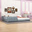 Lit plateforme tapissier Kayelee-243799178