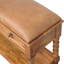 Faux Leather Upholstered Storage Bench