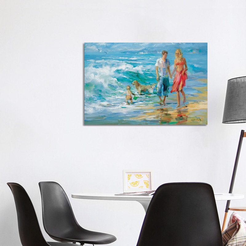 Happy Family II 1 Piece Wrapped Canvas Painting, 101.6 cm H x 66.04 cm W x 3.175 cm D