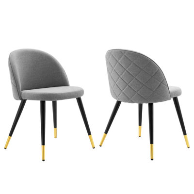 Cordial Performance Velvet Dining Chairs - Set of 2