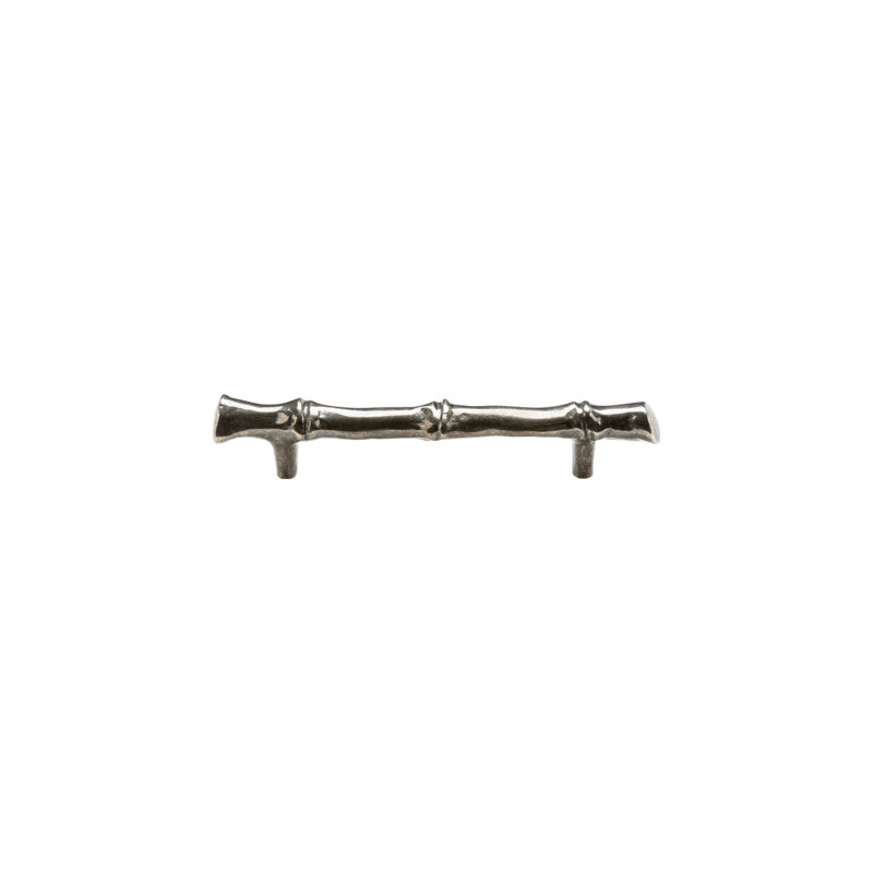 Bamboo Bar / Handle Pull, White Bronze Dark