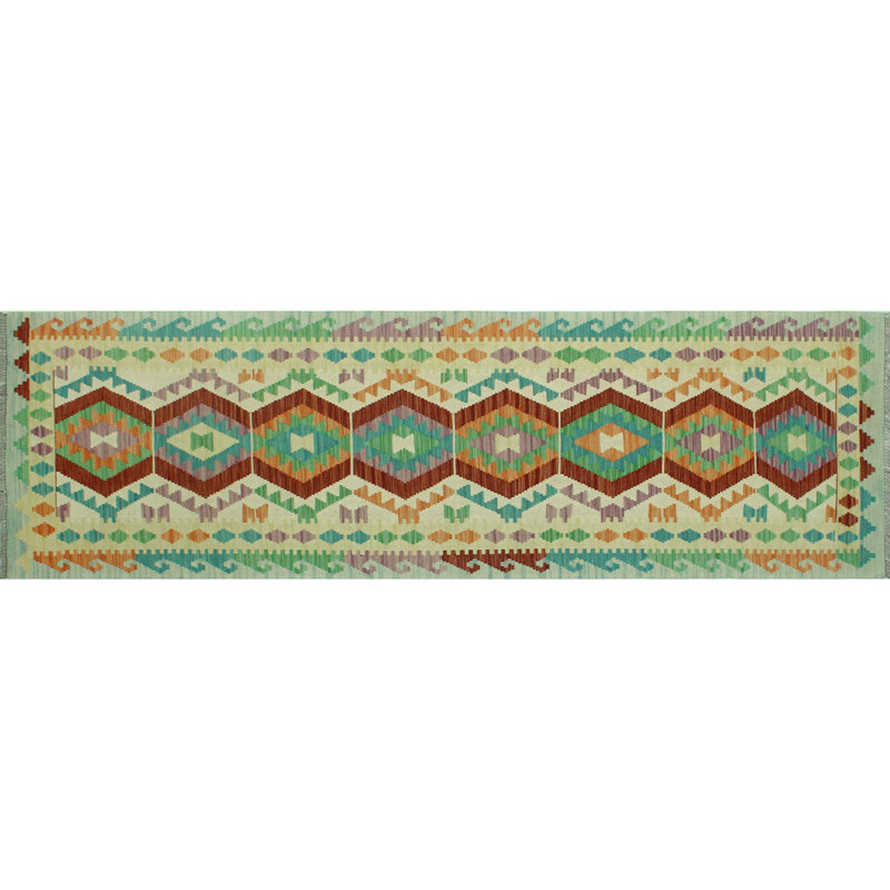 Wool Oriental and Geometric Indoor Rug
