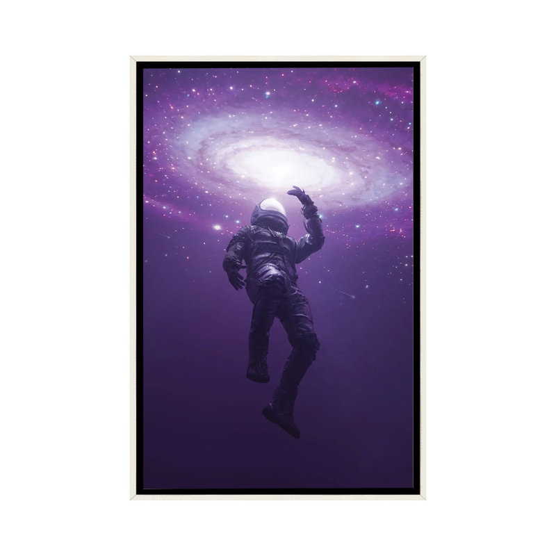 «Reaching You», reproduction d'art murale encadrée, H 48 po x l 32 po, Reproduction encadrée sans passe-partout, Blanc patiné