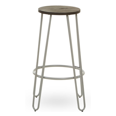 Counter Stool with Metal Frame