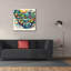 «California Abstract» par Rey Klimt, art mural sur toile-666868991