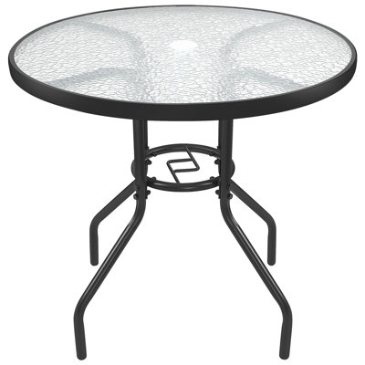 Bridwell Metal Outdoor Balcony Table , 70cm cm W 70cm cm D