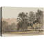 «Soft Neutral Woodland Landscape Artwork», photos de salon, impression sur toile encadrée-823012226-823012238