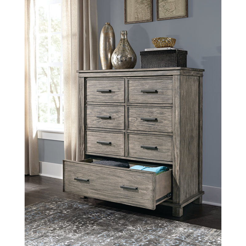 Ensemble de chambre en bois massif Eldrid