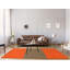 Tapis tissé à plat orange/or San Francisco-49023454