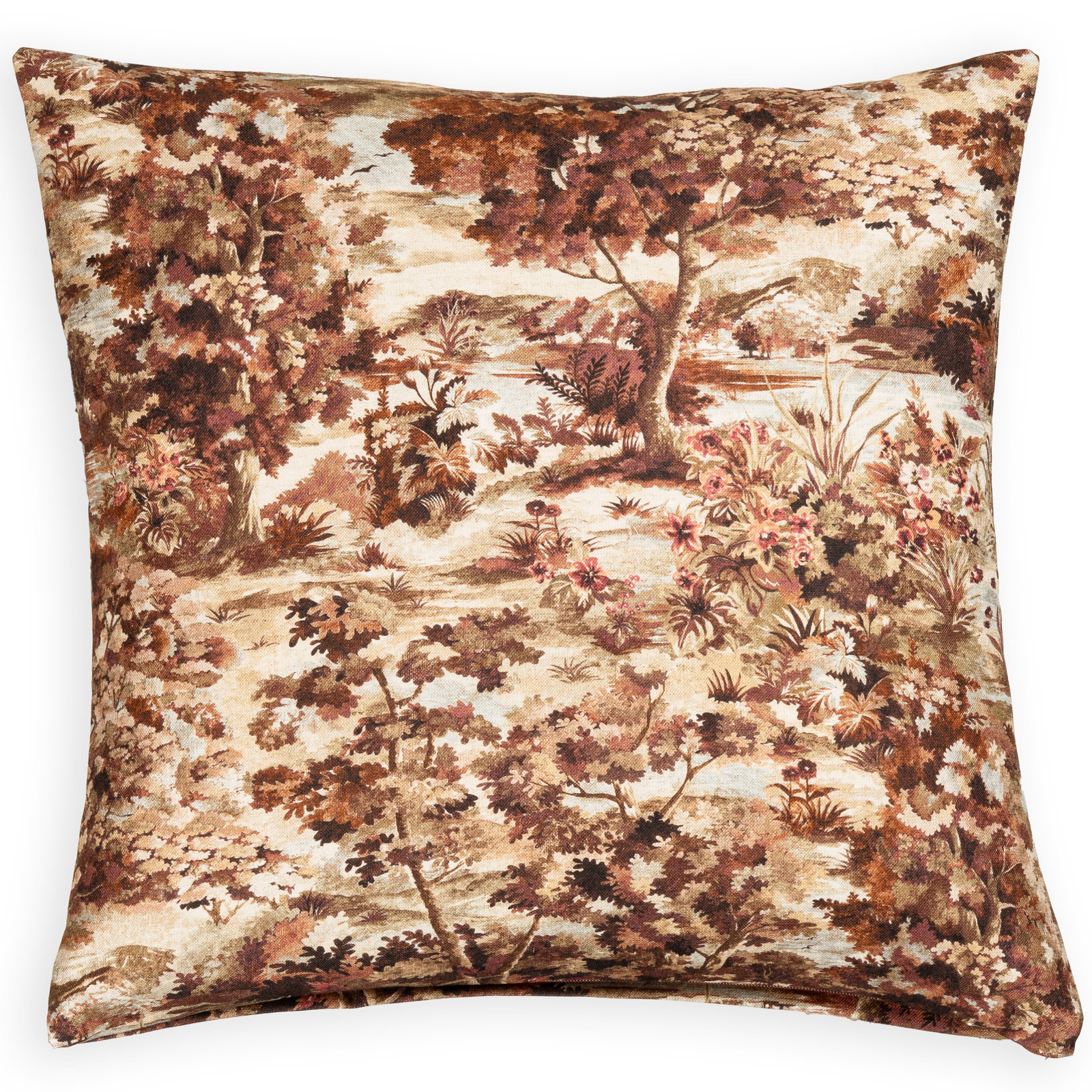 Throw Pillow, Sepia, Polyfill, 16" x 16"