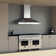Orvieto 60" Wall Mount Range Hood In Stainless-Steel, 1200 CFM with Baffle Filters & Chimney