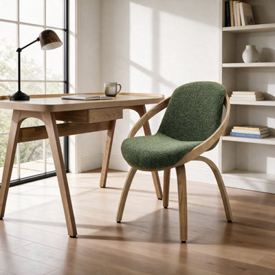 Chaise de bureau pivotante rembourrée 360 degrés