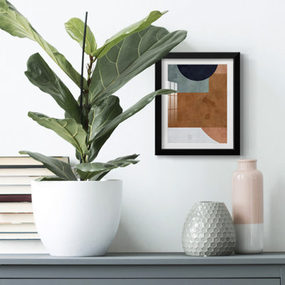 Abstract Of Shapes III Framed Print